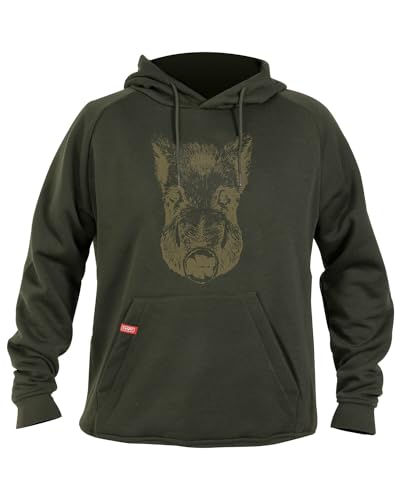 Hart Hoodie mit Keilermotiv Oliv L von HART