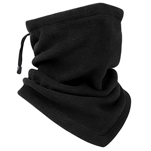 HASAGEI Schlauchschal Herren, Winter Winddicht Multifunktionstuch, Motorrad Halstuch Herren, Loop Schal Damen, Warm Halten Fleece Neckwarmer Für Outdoor Skifahren Fahrrad Laufen von HASAGEI