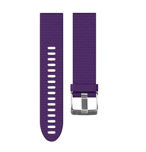 HASMI 20 mm breites Ersatz-Silikonarmband, kompatibel for Fenix ​​5S-Uhrenarmband, einfach zu montierendes Armband, kompatibel for Fenix ​​6S/6S Pro/5S Plus-Gürtel (Color : Purple, Size : 20mm) von HASMI