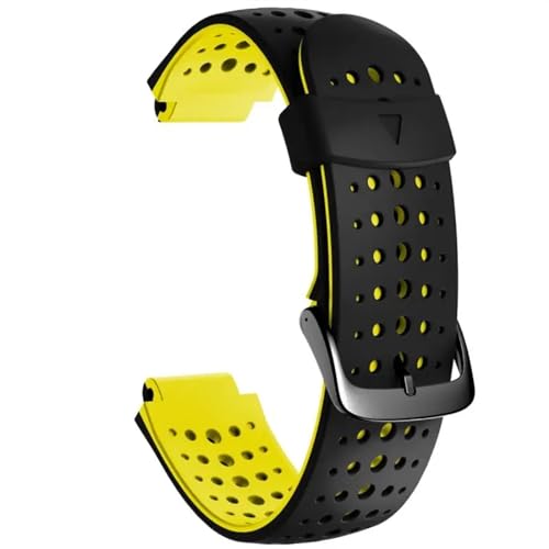 HASMI 22 mm Uhrenarmbänder kompatibel for Garmin Forerunner 235 230 620 630 735XT 235Lite Sportarmband Smartwatch Armband Silikonarmband (Color : C, Size : Forerunner 620) von HASMI