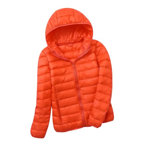 Leichte Daunenjacke Damen Puffer Jacke Damen mit Kapuze Ultraleichte Daunen Steppjacke Damen Leichter Steppmantel Daunenmantel Damen Leicht Down Jacket Women Soft Dünne Daunenjacke Damen Orange 3XL Leichte Daunenjacke Damen Puffer Jacke Damen mit Kapuze Ultraleichte Daunen Steppjacke Damen Leichter Steppmantel Daunenmantel Damen Leicht Down Jacket Women Soft Dünne Daunenjacke Damen Orange 3XL von HAXNOHEY