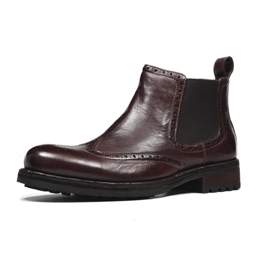 HCDZF Braun,40 EU,Herren Chelsea Boots Casual Dress Boots Bequeme Oxfords Stiefeletten HCDZF Braun,40 EU,Herren Chelsea Boots Casual Dress Boots Bequeme Oxfords Stiefeletten von HCDZF