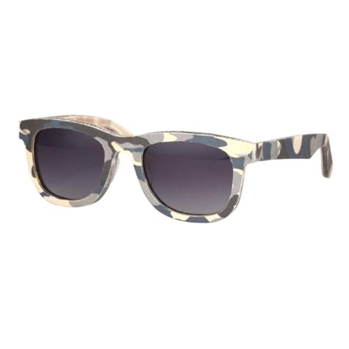 HCHES Herren-Sonnenbrille, polarisiert, Denim-Jeans, Brillengläser, Sonnenbrille, Damen, Camouflage-Brille, Sonnenbrille, C7 polarisiert, Einheitsgröße von HCHES