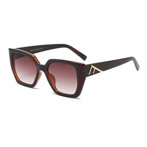 Retro Cat Eye Sonnenbrille Herren Damen Sonnenbrille Lady Girls Brillenschirm UV400,C5,Einheitsgröße von HCHES