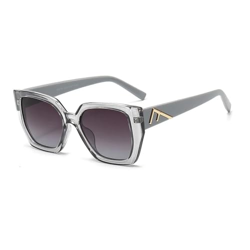 Retro Cat Eye Sonnenbrille Herren Damen Sonnenbrille Lady Girls Brillenschirm UV400,C6,Einheitsgröße von HCHES