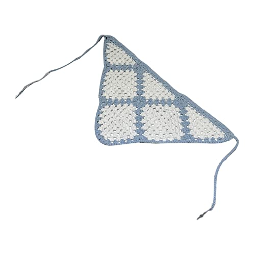 Dreieckige Bandanas für Damen, Turban, Häkelhaar, Haarband, gestricktes Stirnband, elastisches Haarband, Headwrap für Damen, Hijab, große Größe, Hijab-Schal, Frauenkopf Dreieckige Bandanas für Damen, Turban, Häkelhaar, Haarband, gestricktes Stirnband, elastisches Haarband, Headwrap für Damen, Hijab, große Größe, Hijab-Schal, Frauenkopf von HDKEAN