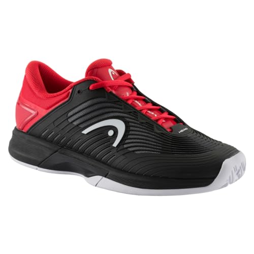 HEAD Herren Revolt Pro 4.5 Men Tennisschuhe, Schwarz/Rot, 39 EU von HEAD