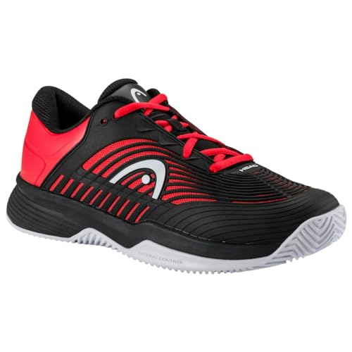 HEAD Revolt Pro 4.5 Clay Junior Tennisschuhe, Schwarz/Rot von HEAD