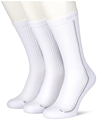 Head Unisex Crew Socken, Weiß, 43/46 (3er Pack) von HEAD