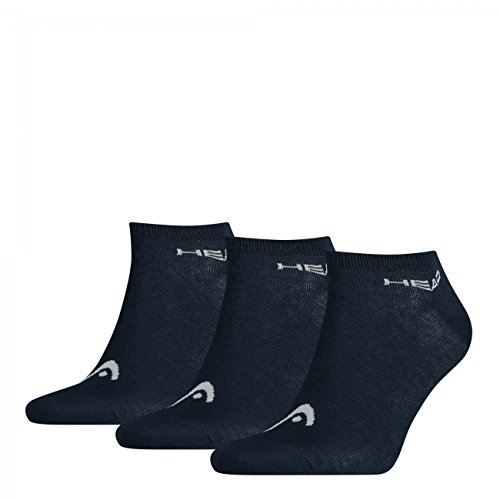 HEAD Unisex Sneaker Sportsocken 18er Pack, Größe:35-38;Farbe:Navy (321) von HEAD