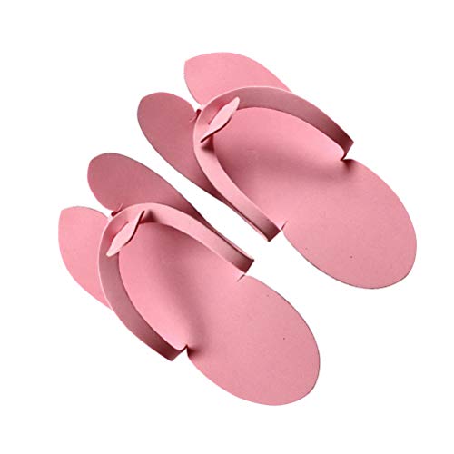 HEALLILY Heally 36 Paar Frauen Pink Sandalen Eva Einweg-Flip-Flops aus Schaumstoff von HEALLILY