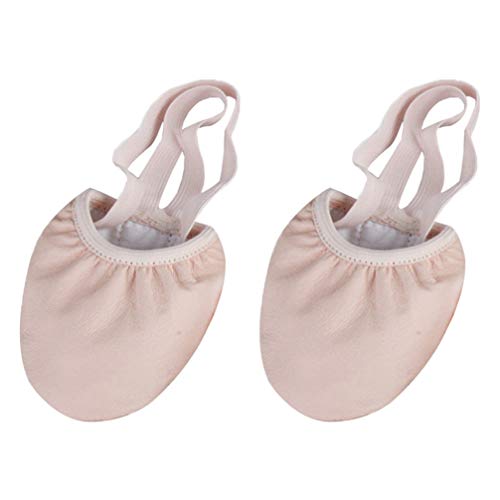 Halbe Ballettschuhe Tanzschuhe 1 Paar Ballett Bauchtanz Tanga Lyrical Paws Pads Balletttanzschuhe Gymnastikschuhe für Erwachsene Tänzerin Kinder Größe 37 Vorfußsocken Halbe Tanzschuhe von HEALLILY