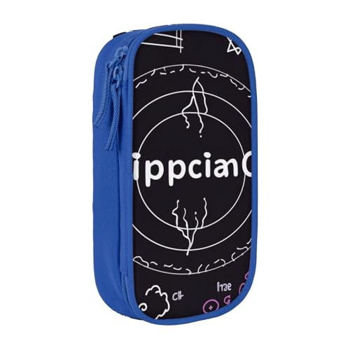 HEBSDFG Federmäppchen mit Physik-Druck-Kunstdruck, schwarz, hohe Kapazität, Stifteetui, Schreibwaren-Organizer mit Stiftfächern und Beuteln für Schule, Reisen, Make-up, blau, Einheitsgröße HEBSDFG Federmäppchen mit Physik-Druck-Kunstdruck, schwarz, hohe Kapazität, Stifteetui, Schreibwaren-Organizer mit Stiftfächern und Beuteln für Schule, Reisen, Make-up, blau, Einheitsgröße von HEBSDFG