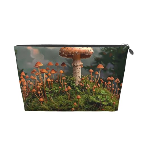 Reise-Kulturbeutel aus PVC-Leder mit goldfarbenen Reißverschlüssen, wasserdichter Kosmetik-Organizer für Make-up, Toilettenartikel & Essentials, silber, Einheitsgröße, Kosmetiktasche Reise-Kulturbeutel aus PVC-Leder mit goldfarbenen Reißverschlüssen, wasserdichter Kosmetik-Organizer für Make-up, Toilettenartikel & Essentials, silber, Einheitsgröße, Kosmetiktasche von HEBSDFG