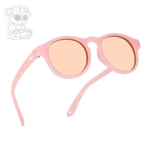 HECCEI Baby Sonnenbrille, Polarisiert UV Schutz - Pebble ColorShift Sonnenbrille Flexibles Gestell für Jungen und Mädchen 0-24 Monate HECCEI Baby Sonnenbrille, Polarisiert UV Schutz - Pebble ColorShift Sonnenbrille Flexibles Gestell für Jungen und Mädchen 0-24 Monate von HECCEI