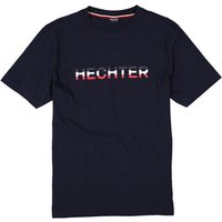 HECHTER PARIS Herren T-Shirt blau Baumwolle von HECHTER PARIS