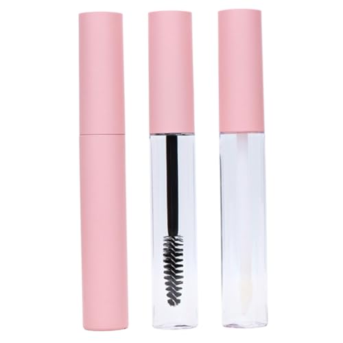 Leere Mascara -Röhre 3pcs 10 ml leerer Mascara -Röhrchen und Zauberstab, leerer Lipgloss und Eyeliner -Rohr nachfüllbaren Mascara -Röhrchen leer von HEKARBAMILL