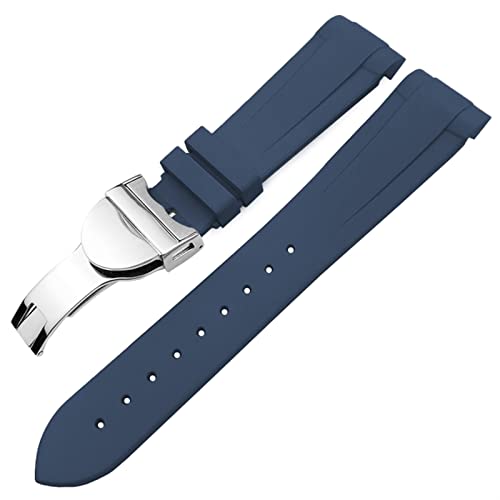 HEPUP Gummi-Uhrenarmband 22mm Silikon Uhrenarmband Für Tudor Heritage Black Bay Pelagos Wasserdichte Armbänder, 22 mm, Achat von HEPUP