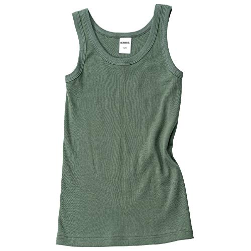 HERMKO 2800 3er Pack Jungen Achselhemden aus 100% Bio-Baumwolle, Größe:152, Farbe:Olive HERMKO 2800 3er Pack Jungen Achselhemden aus 100% Bio-Baumwolle, Größe:152, Farbe:Olive von HERMKO