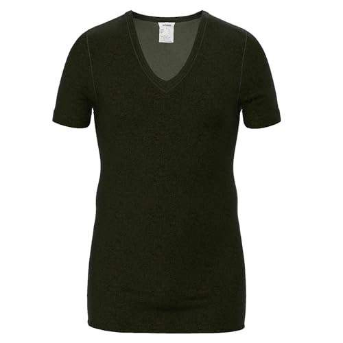 HERMKO 40488 Herren Kurzarm Shirt mit V-Ausschnitt aus Merinowolle/Tencel, Größe:D 5 = EU M, Farbe:schwarz HERMKO 40488 Herren Kurzarm Shirt mit V-Ausschnitt aus Merinowolle/Tencel, Größe:D 5 = EU M, Farbe:schwarz von HERMKO