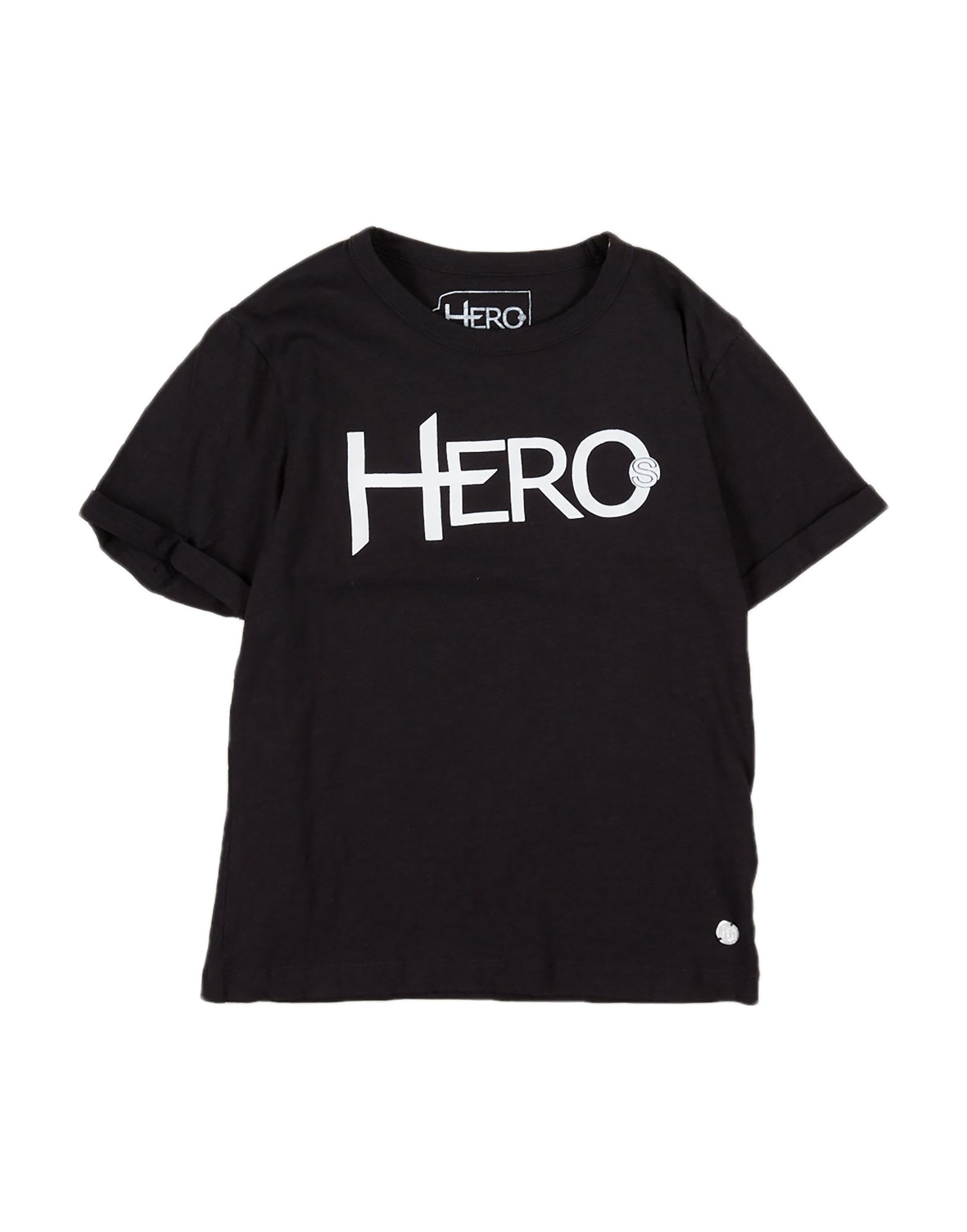 HEROS T-shirts Kinder Schwarz von HEROS