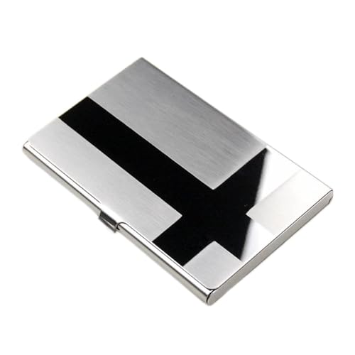 Kartenhülle Aluminium Tragbare Kreditkartenhalter Neue Edelstahl Visitenkarteninhaber Herren Silber Bank Kartenkasten Unisex ICH WÜRDE Kartenhalter Visitenkartenhalter (Color : B-5.8x9.3x0.7cm) von HEXEH