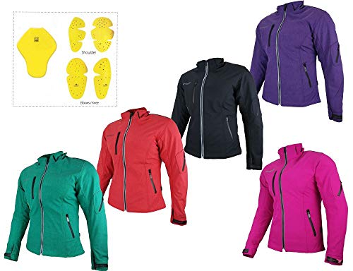 HEYBERRY Damen Soft Shell Jacke Motorradjacke Textil Rot meliert Gr. XL / 42 HEYBERRY Damen Soft Shell Jacke Motorradjacke Textil Rot meliert Gr. XL / 42 von HEYBERRY
