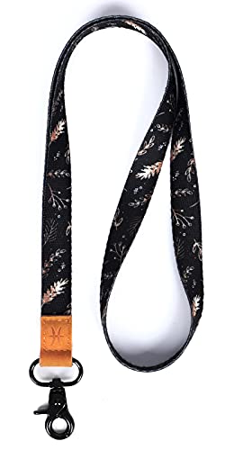 HEZEN Coole Lanyards, Halsband-Schlüsselanhänger, Hals-Lanyards für Schlüssel, Brieftaschen und Ausweishalter (Design K) von HEZEN