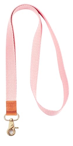 HEZEN Coole Lanyards, Halsband-Schlüsselanhänger, Hals-Lanyards für Schlüssel, Brieftaschen und Ausweishalter (Rosa) von HEZEN