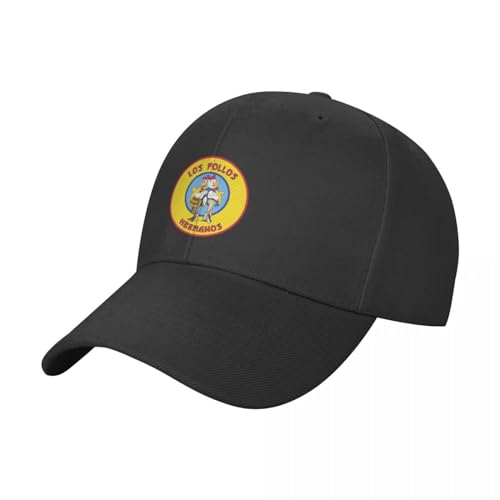 Baseballkappen los Pollos Hermanos - Merchandise Cap Baseball Cap Herren Caps Angelhut Hut für Damen Herren Weihnachten Partei Geschenk von HIFFEY