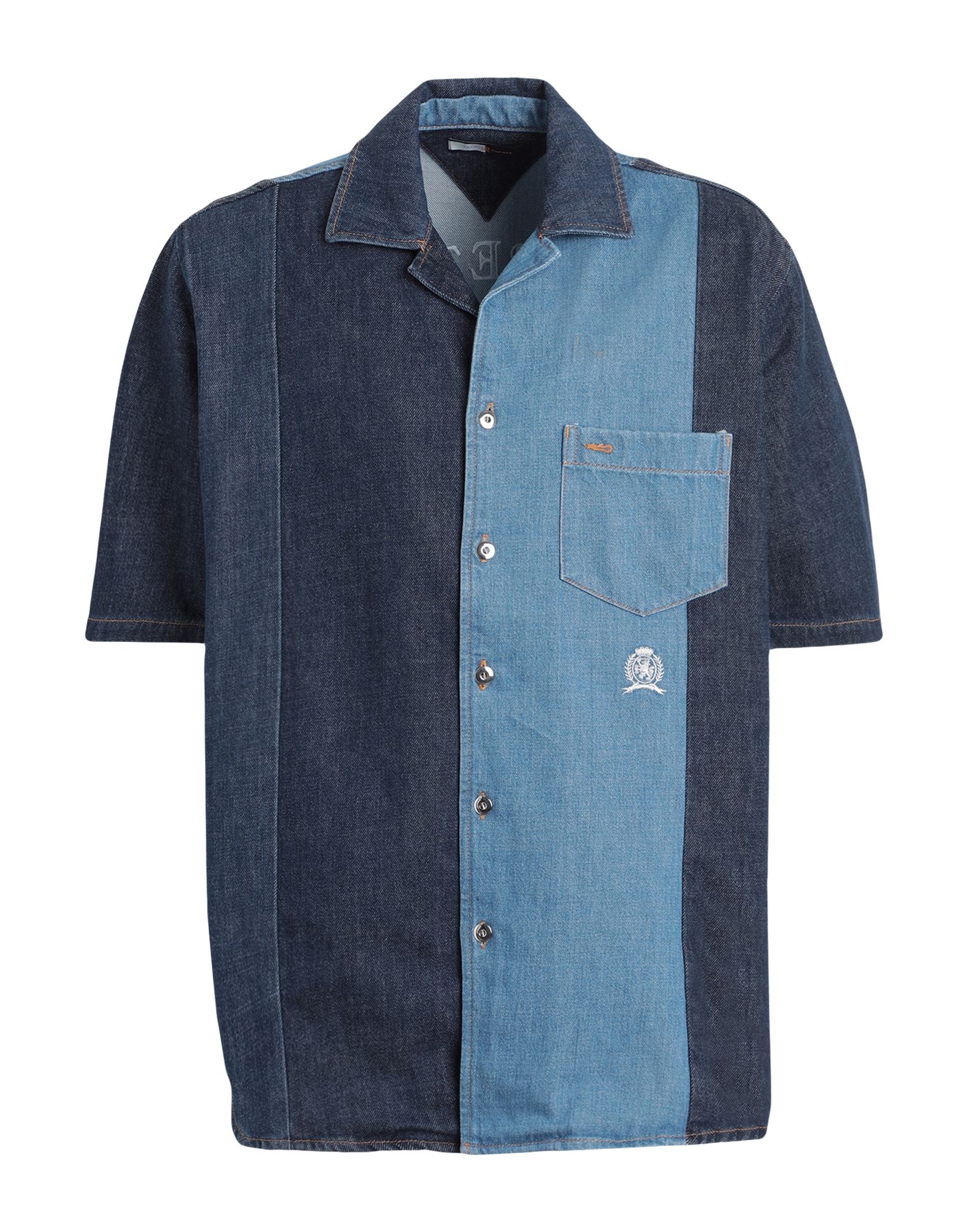 HILFIGER COLLECTION Jeanshemd Herren Blau von HILFIGER COLLECTION