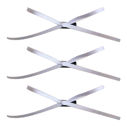 3 Stück Haarspangen 2000er Balletcore flache Clips Balletcore Haarnadel Elegante Haarspange für Bündel Schleife Haarspangen für Mädchen von HIOPOIUYT