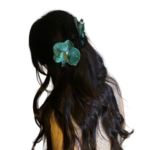 Elegante Blumen-Haarnadel, eleganter und praktischer Haarschmuck, moderner Kopfschmuck, Clip für Damen, Haarspangen, Zubehör, Geburtstage von HIOPOIUYT