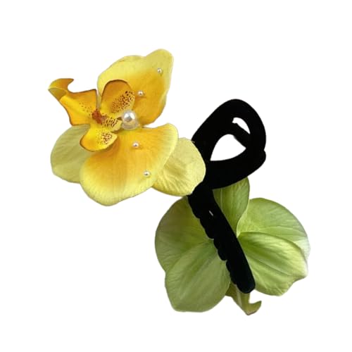 Elegante Blumen-Haarnadel, eleganter und praktischer Haarschmuck, moderner Kopfschmuck, Clip für Damen, Haarspangen, Zubehör, Geburtstage von HIOPOIUYT