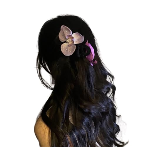 Elegante Blumen-Haarnadel, eleganter und praktischer Haarschmuck, moderner Kopfschmuck, Clip für Damen, Haarspangen, Zubehör, Geburtstage von HIOPOIUYT
