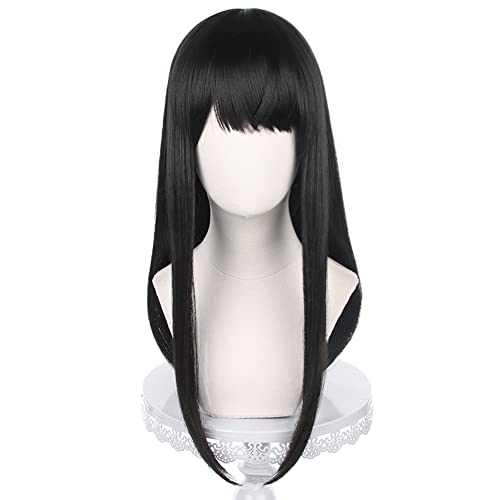 HIROAKIYA Asa Mitaka Wig, Chainsaw Man Asa Mitaka Cosplay Wig with Wig Cap von HIROAKIYA