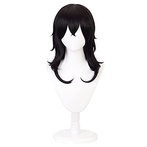 HIROAKIYA EraserHead Shota Aizawa Wig, MHA My Hero Academia EraserHead Shota Aizawa Cosplay Wig with Wig Cap von HIROAKIYA