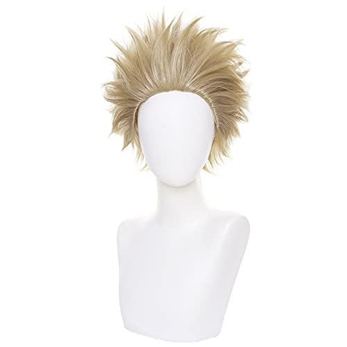 HIROAKIYA Keigo Takami Hawks Wig, MHA My Hero Academia Keigo Takami Hawks Cosplay Wig with Wig Cap von HIROAKIYA