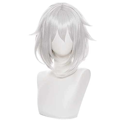 HIROAKIYA Paimon Wig, Genshin Impact Paimon Cosplay Wig with Wig Cap von HIROAKIYA