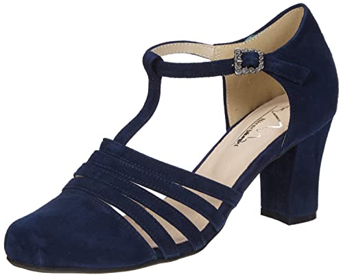 Hirschkogel Damen Pumps, d.blau, 40 EU von Hirschkogel