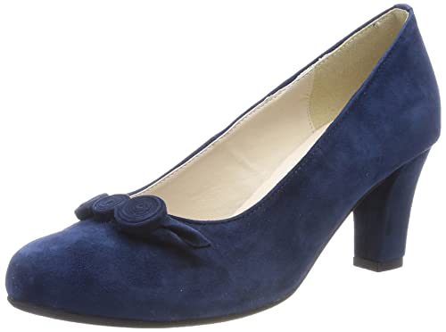 Hirschkogel Damen Pumps, d.blau, 38 EU von Hirschkogel