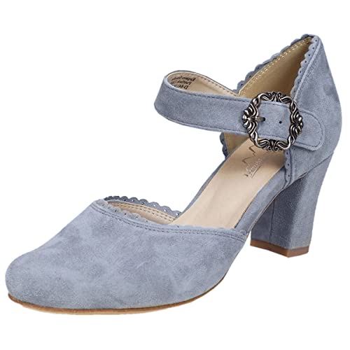 Hirschkogel Damen Pumps, h.blau, 38 EU von Hirschkogel