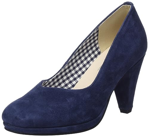 Hirschkogel Damen Pumps, d.blau, 37 EU von Hirschkogel