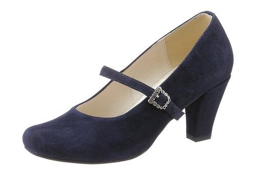 Hirschkogel Damen Pumps, d.blau, 39 EU von Hirschkogel