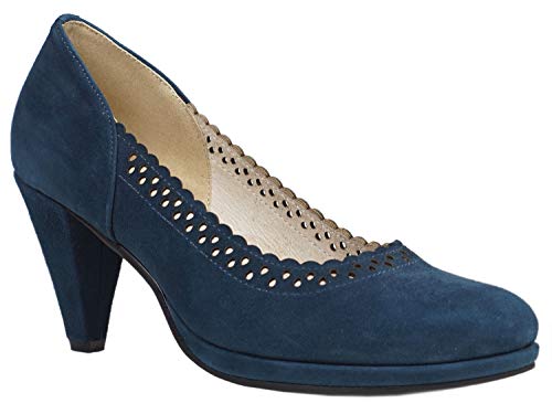 Hirschkogel Damen Pumps, d.blau, 39 EU von Hirschkogel