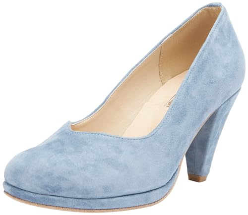 Hirschkogel Damen Pumps, h.blau, 36 EU von Hirschkogel