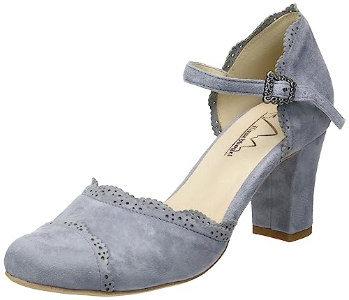 Hirschkogel Damen Pumps, h.blau, 40 EU von Hirschkogel