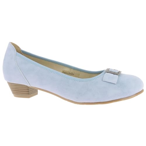 Hirschkogel Damen Trotteur Pumps, h.blau, 37 EU von Hirschkogel