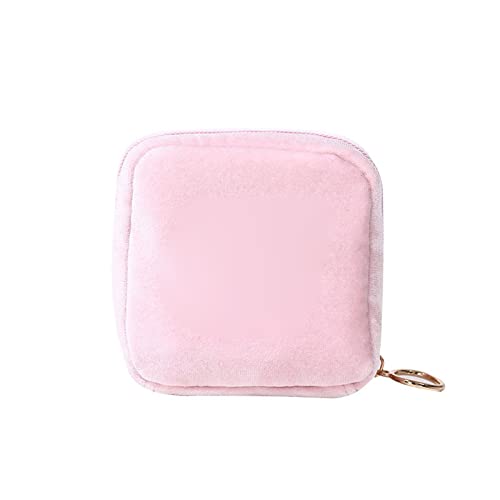 HJBFVXV Kosmetiktaschen Embroidery Cosmetic Bag Portable Lipstick Bag Jewelry Foundation Storage Bag Multifunctional Mini Coin Purse von HJBFVXV