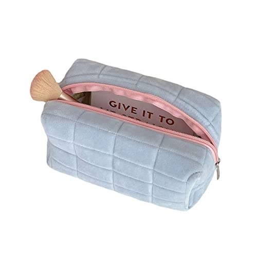 HJBFVXV Kosmetiktaschen Women Cosmetic Bags Soft Cosmetic Bag Fluffy Cosmetic Makeup Bag Travel Wash Storage Bag Handbag Lady von HJBFVXV